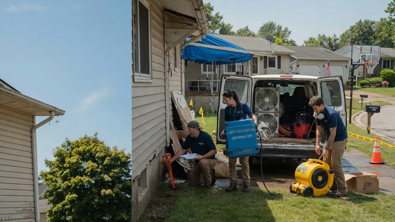 Ceiling Leak Cleanup in Hutsonville, IL near me